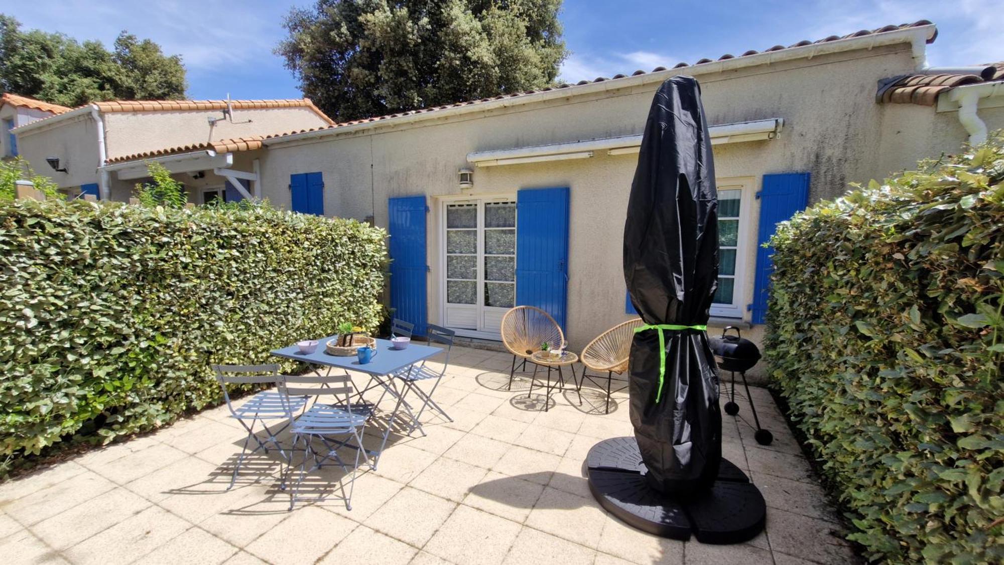 Meschers Sur Gironde - Maisonnette De Vacances - Terrasse - Proche Plage Exteriör bild